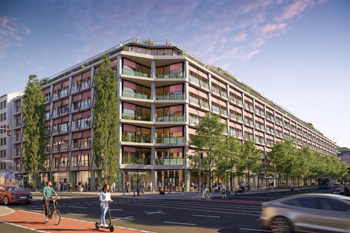 Rohbauarbeiten bei Münchens größtem Innenstadtprojekt „The Verse